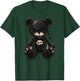 Scary Cute Teddy Bear Gothic Women Creepy Goth Teddy Bear T-Shirt - T-Shirt | Forest