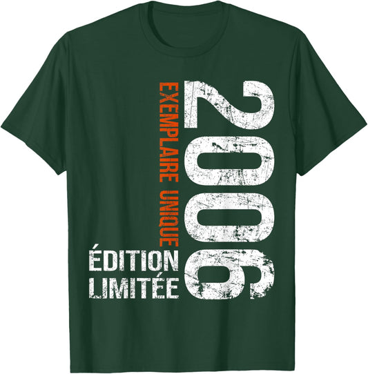 Vintage 2006 Gift 20 Years Man Birthday Humour T-Shirt - T-Shirt | Forest