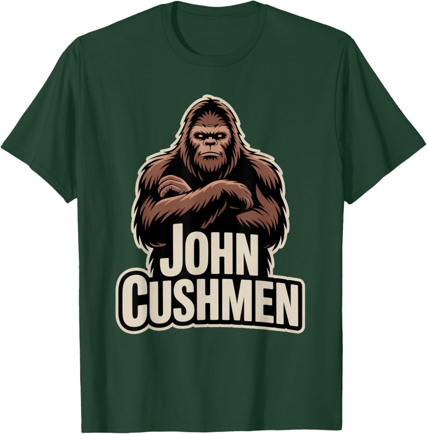 Cuchmen Bigfoot Design T-Shirt - T-Shirt | Forest
