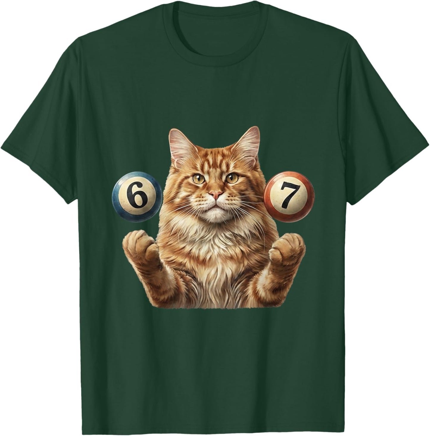 67 Meme - Six Seven Cats Funny Cat T-Shirt - T-Shirt | Forest