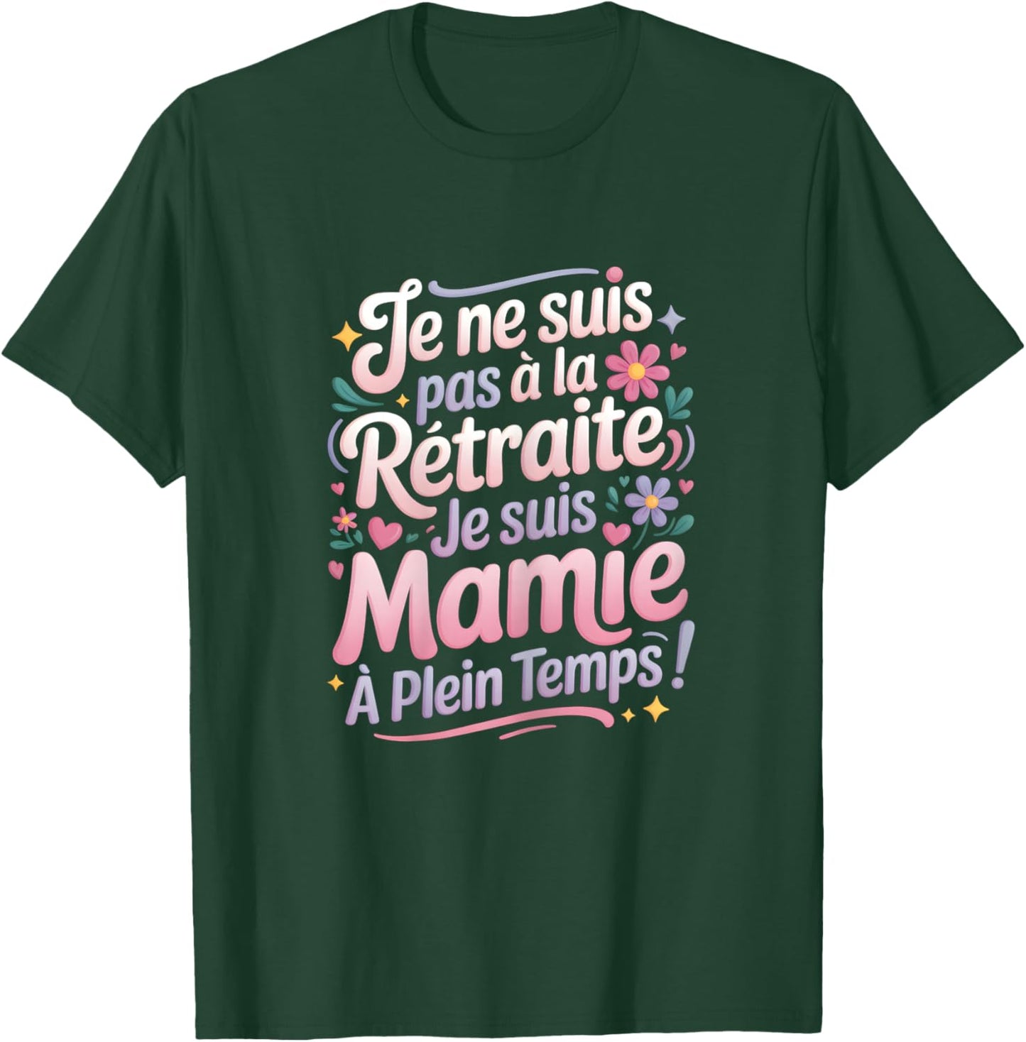 Retirement Woman Retired Woman Granny Humor T-Shirt - T-Shirt | Forest