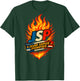 JSP - Young Firefighter Burning T-Shirt - T-Shirt | Forest