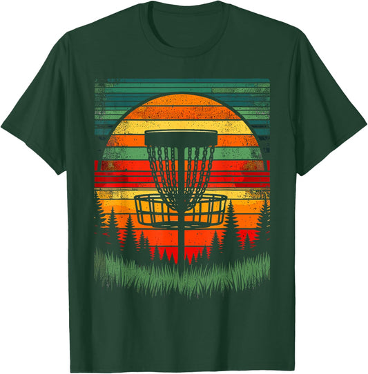 Disc Golfer Colorful Disc Golf T-Shirt - T-Shirt | Forest