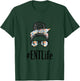 Nurse ENT Nurse #ENTLife Otolaryngology Messy Bun Bandana T-Shirt - T-Shirt | Forest