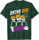 ORTHO BOO CREW Halloween Orthodontic Skeleton Scary Fan T-Shirt - T-Shirt | Forest