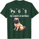 Pugs The Elements Of Happiness Periodic Table Chemistry T-Shirt - T-Shirt | Forest