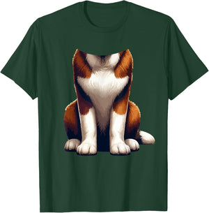 Halloween Animal Costume Cosplay St. Bernard Lover T-Shirt - T-Shirt | Forest