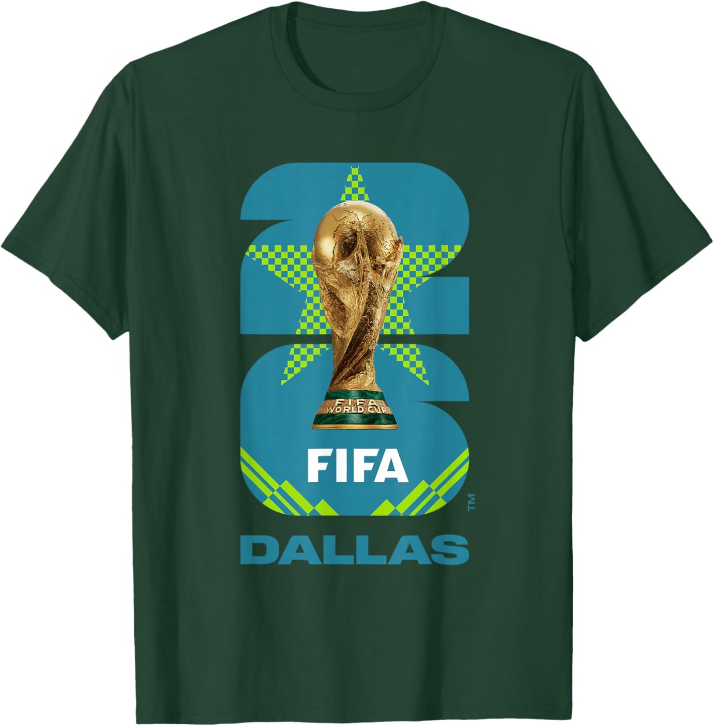 FIFA World CUP26 Dallas Trophy Color T-Shirt - T-Shirt | Forest