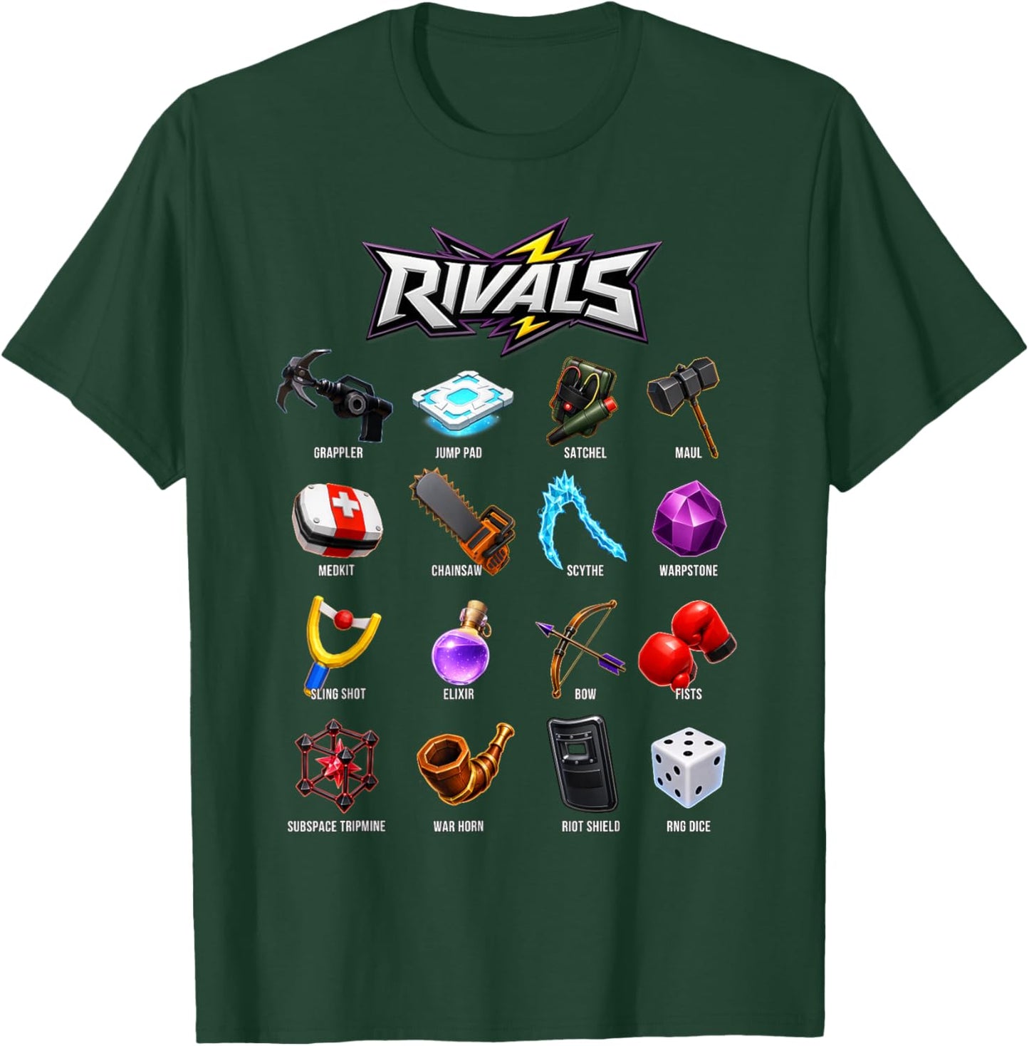 Rivals Showdown Squad Game Fun Meme T-Shirt - T-Shirt | Forest