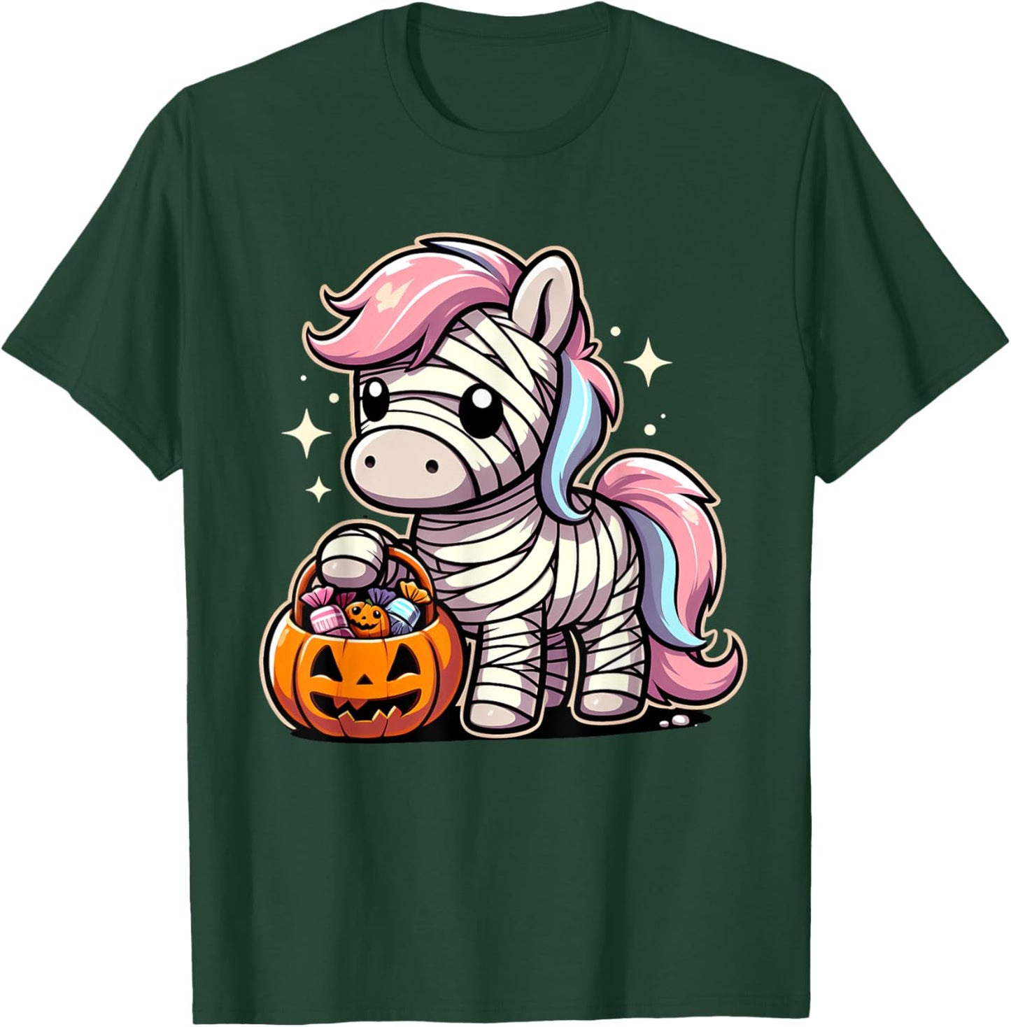 Cute Horse Halloween Costume Toddler Kids Boys & Girls T-Shirt - T-Shirt | Forest