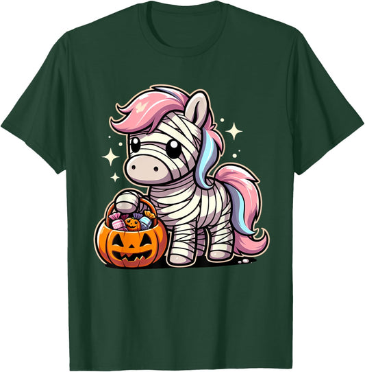 Cute Horse Halloween Costume Toddler Kids Boys & Girls T-Shirt - T-Shirt | Forest
