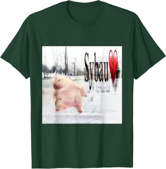 Sybau Pibble Meme T-Shirt - T-Shirt | Forest
