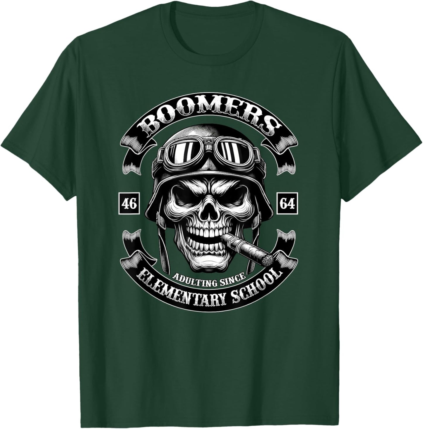 Generation Baby Boomer Funny Adult From Primary School T-Shirt - T-Shirt | Forest
