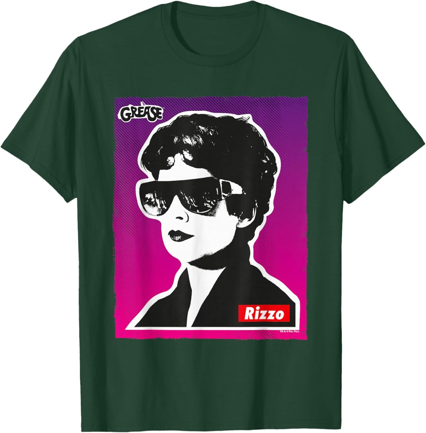 Grease Rizzo Portrait Pink Ladies T-Shirt - T-Shirt | Forest