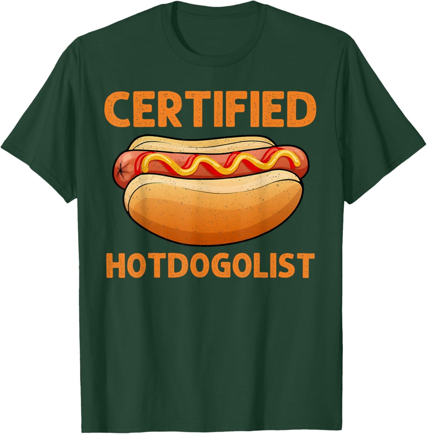Cool Hotdog Outfit Women Adult Hotdog Hot Dog Lover T-Shirt - T-Shirt | Forest