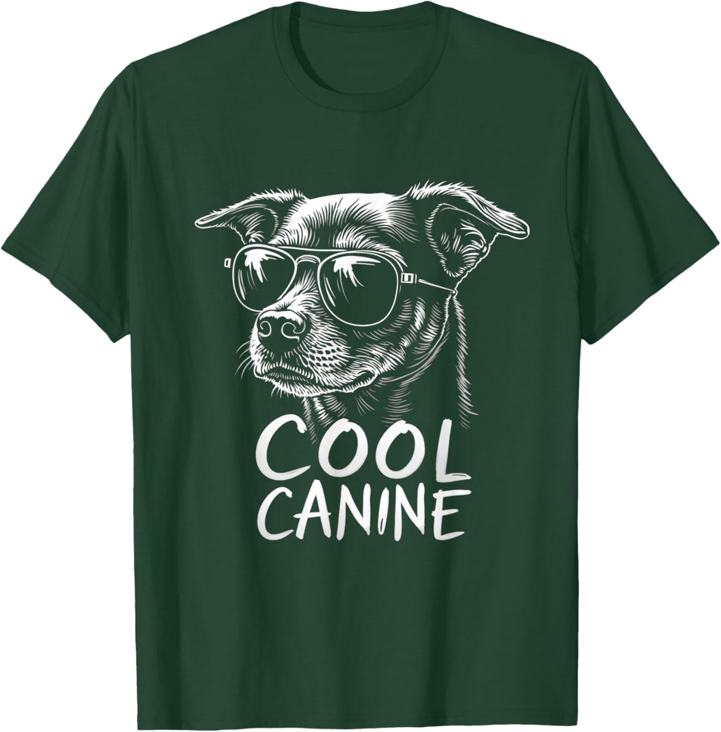 COOL CANINE dog T-Shirt - T-Shirt | Forest