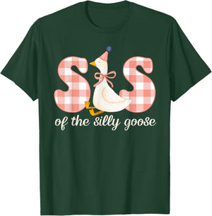 Sister of The Silly Goose Birthday Girl Family Matching T-Shirt - T-Shirt | Forest