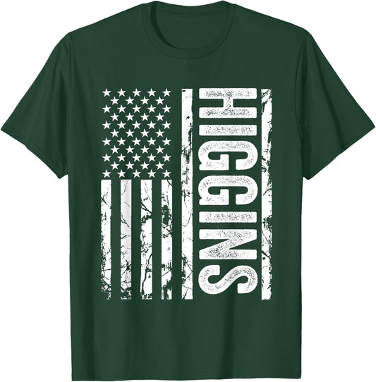 Higgins Last Name Funny Surname Team Higgins Family Reunion T-Shirt - T-Shirt | Forest