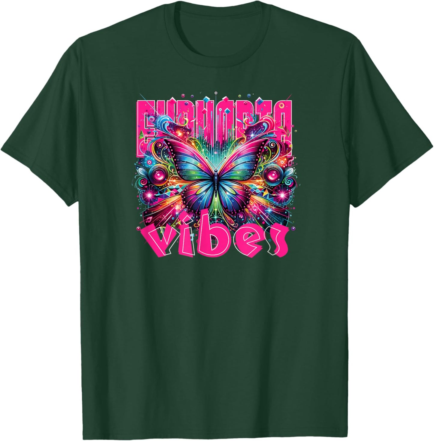Vibes - Papillon T-Shirt - T-Shirt | Forest