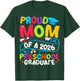 Proud Mom Class of 2026 Preschool Graduate Graduation T-Shirt - T-Shirt | Forest