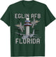 Eglin AFB Florida Air Force Base Fighter Jets Vintage T-Shirt - T-Shirt | Forest
