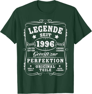 1996 Birthday Man 30th Decoration Funny 30s 30th Birthday T-Shirt - T-Shirt | Forest