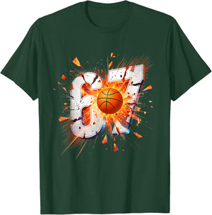 67 Basketball Six Seven 6 7 Meme 67 Funny Sports T-Shirt - T-Shirt | Forest