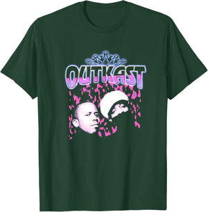 Outkast Neon Portrait T-Shirt - T-Shirt | Forest