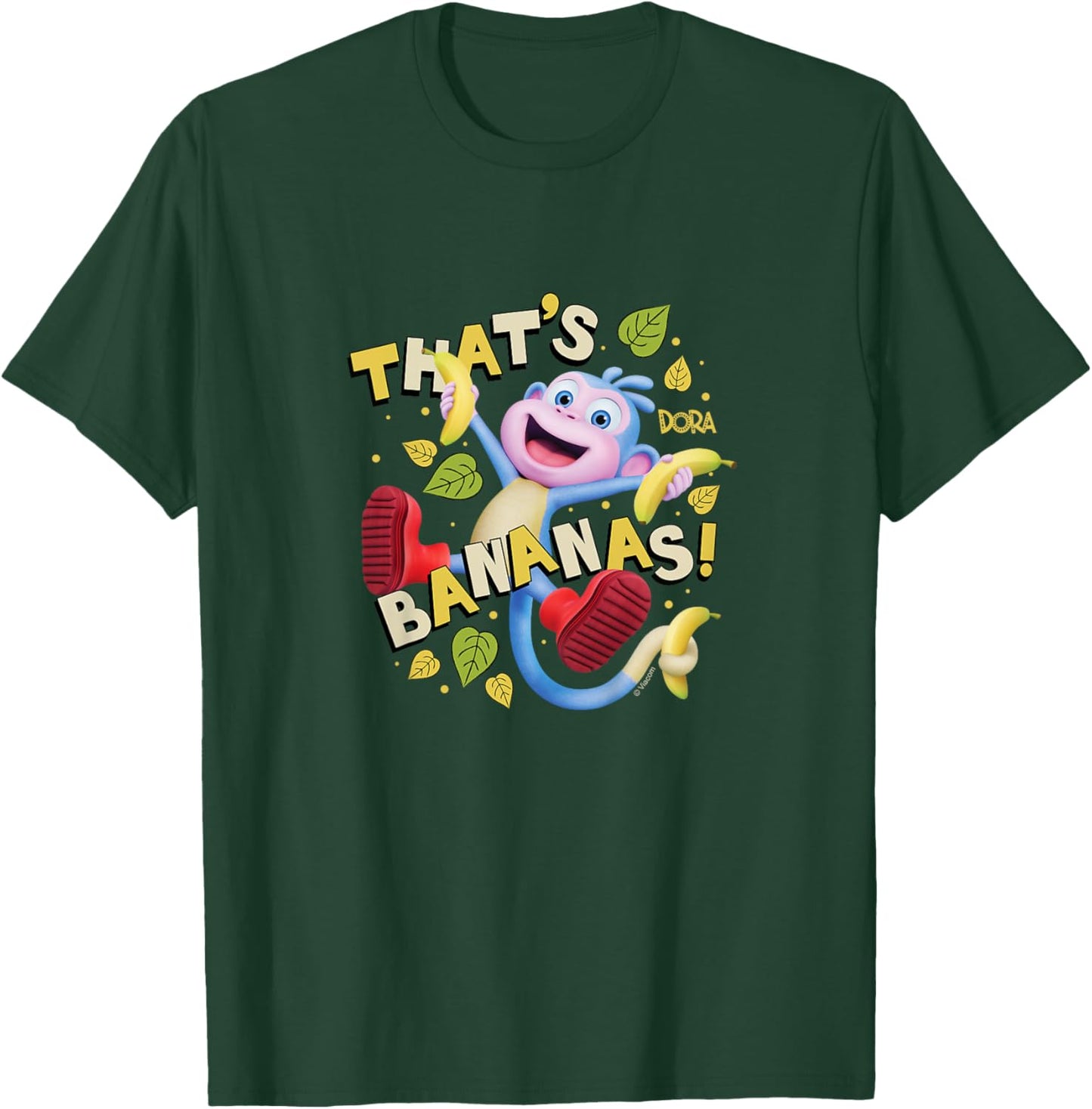Kids Dora (2024) - Boots That's Bananas T-Shirt - T-Shirt | Forest