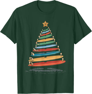 Christmas Tree Surfboard T-Shirt - T-Shirt | Forest