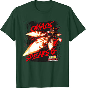 Sonic the Hedgehog, Sonic X Shadow Generations Chaos Spears T-Shirt - T-Shirt | Forest