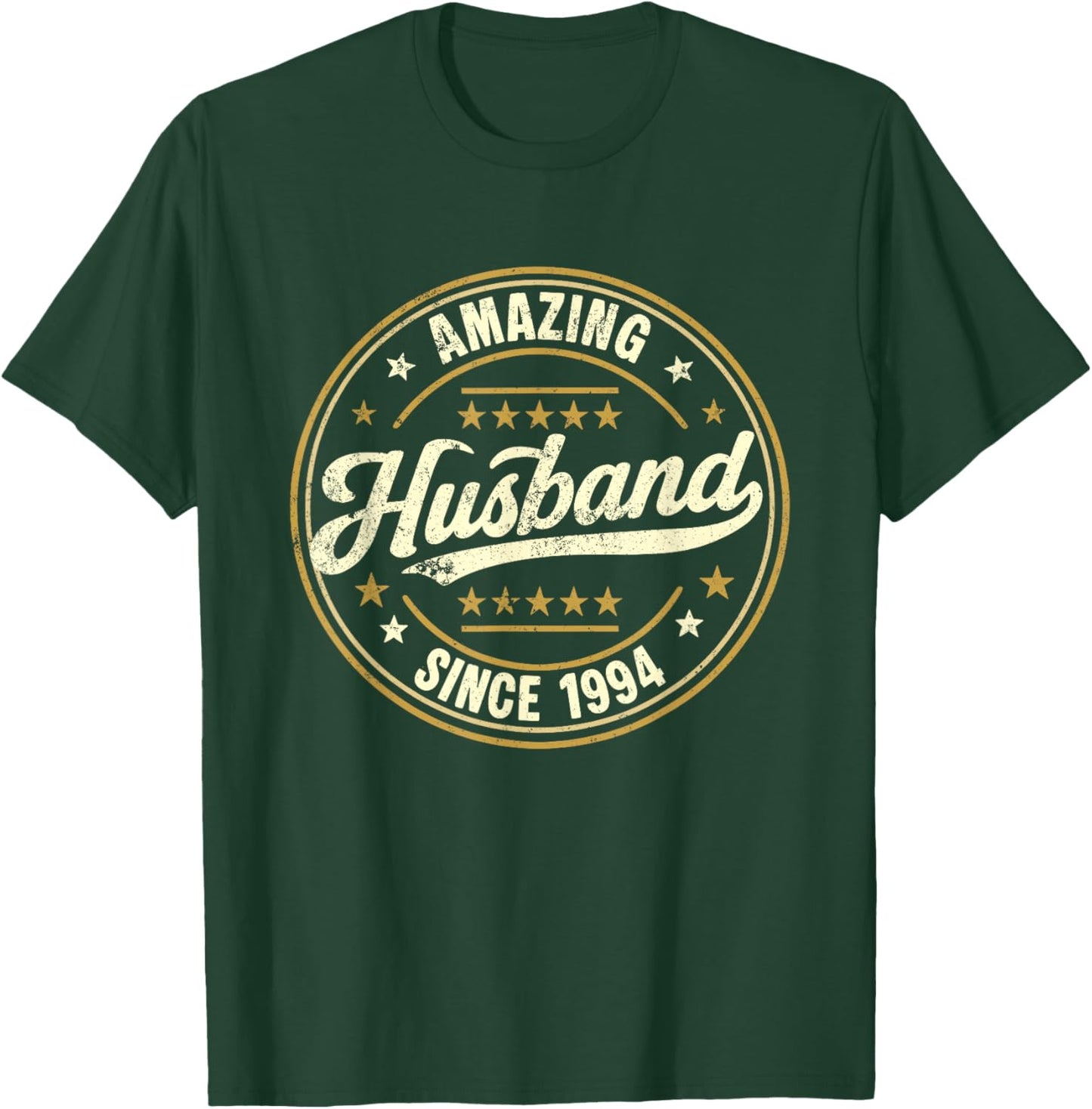 Retro Proud Amazing Husband Since 1994 32nd Anniversary T-Shirt - T-Shirt | Forest