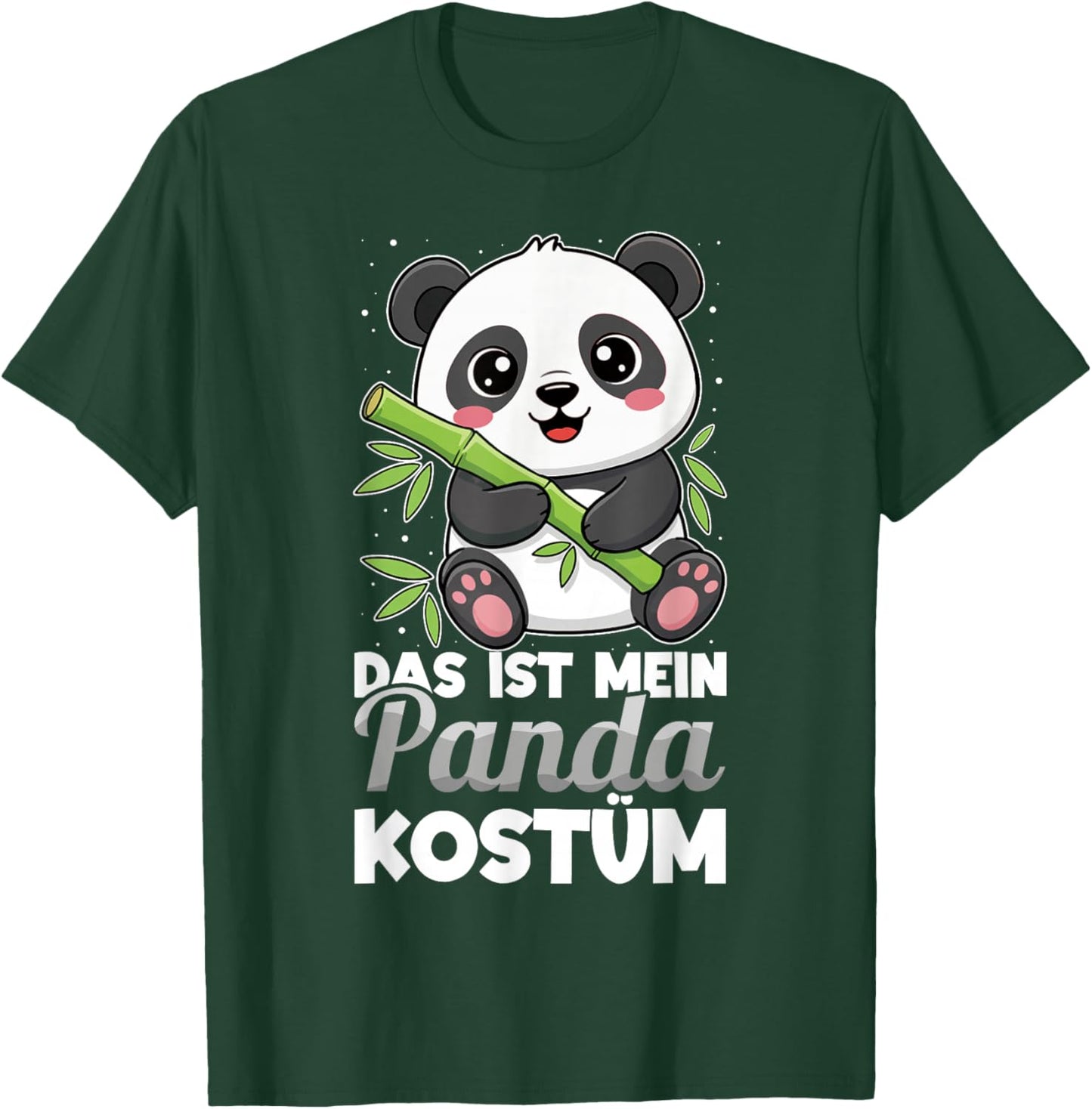 Das Ist Mein Panda Kostüm Karneval Fasching T-Shirt - T-Shirt | Forest