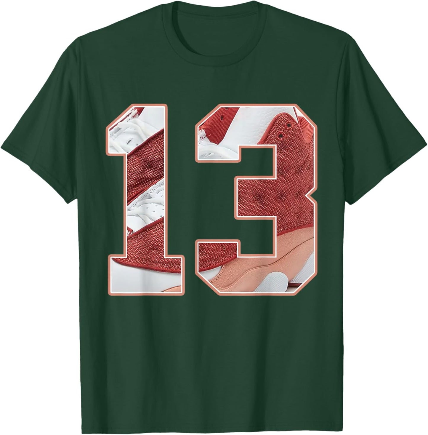 Number 13 Dune Red 13s Loser Lover Matching Women T-Shirt - T-Shirt | Forest