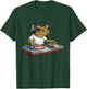 Puerto Rico Coqui Frog DJ Turntable Music PR Flag T-Shirt - T-Shirt | Forest