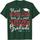 Proud Bonus Mom of a Class of 2026 Graduate Senior T-Shirt - T-Shirt | Forest