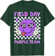 Field Day 2026 Purple Team Smile Face Sunglasses Teacher Kid T-Shirt - T-Shirt | Forest