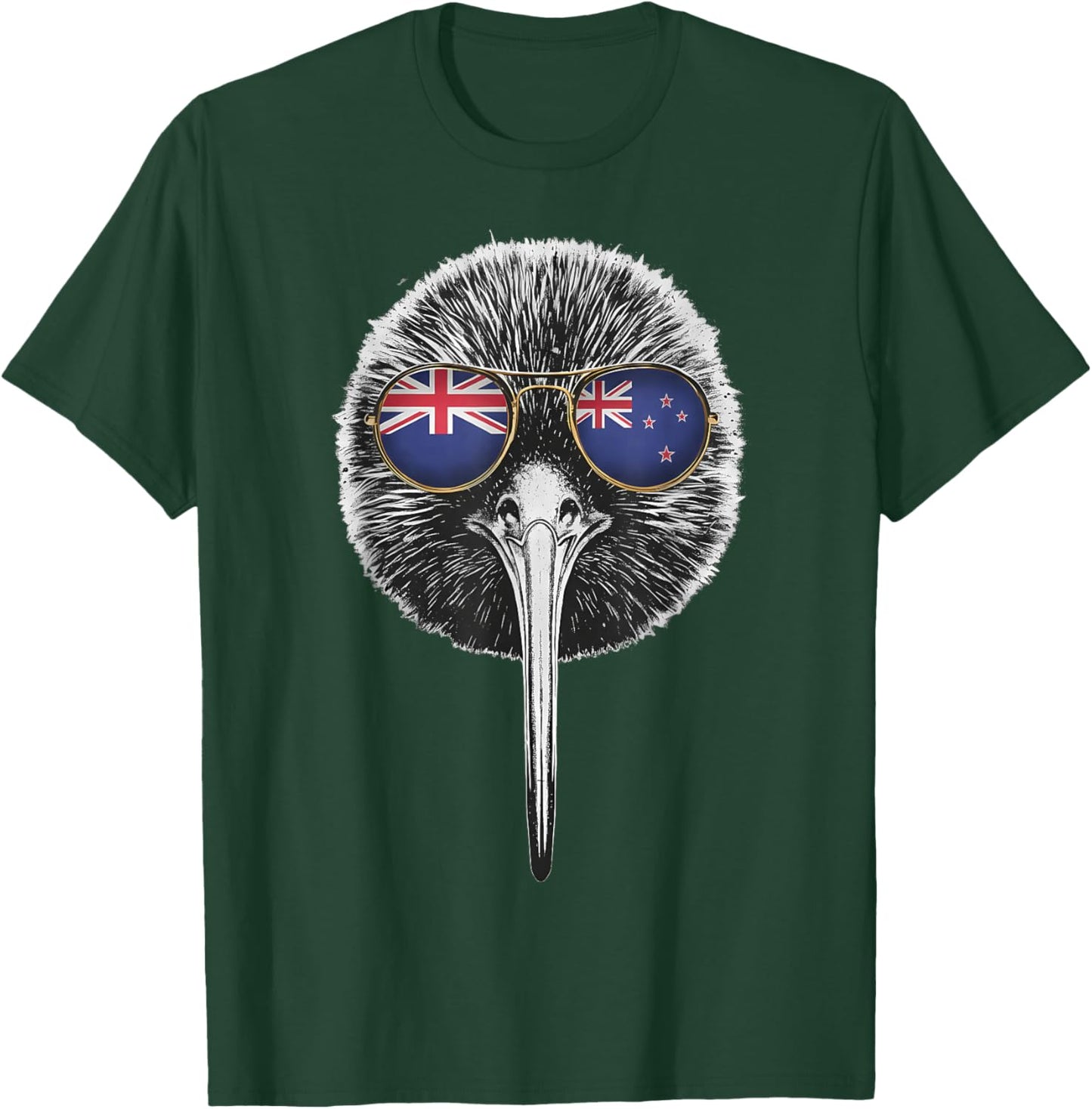 New Zealand Kiwi Bird T-Shirt - T-Shirt | Forest