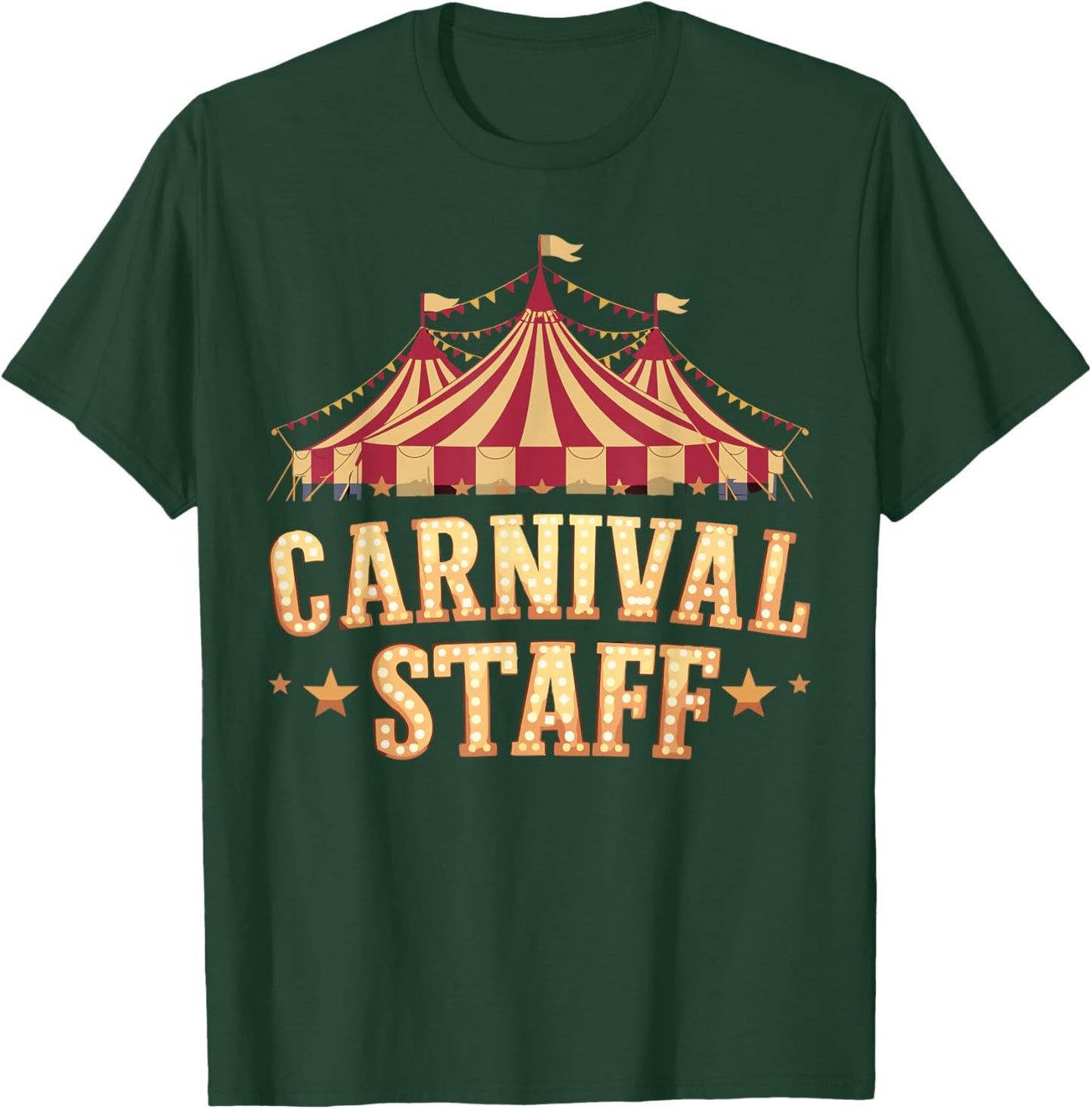 Circus Matching Carnival Staff T-Shirt - T-Shirt | Forest