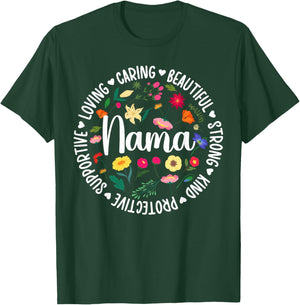 Nama Appreciation Circle Nama Grandma Nama Grandmother T-Shirt - T-Shirt | Forest