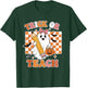 Vintage Teacher Shirt Women Funny Trick Or Teach Halloween T-Shirt - T-Shirt | Forest