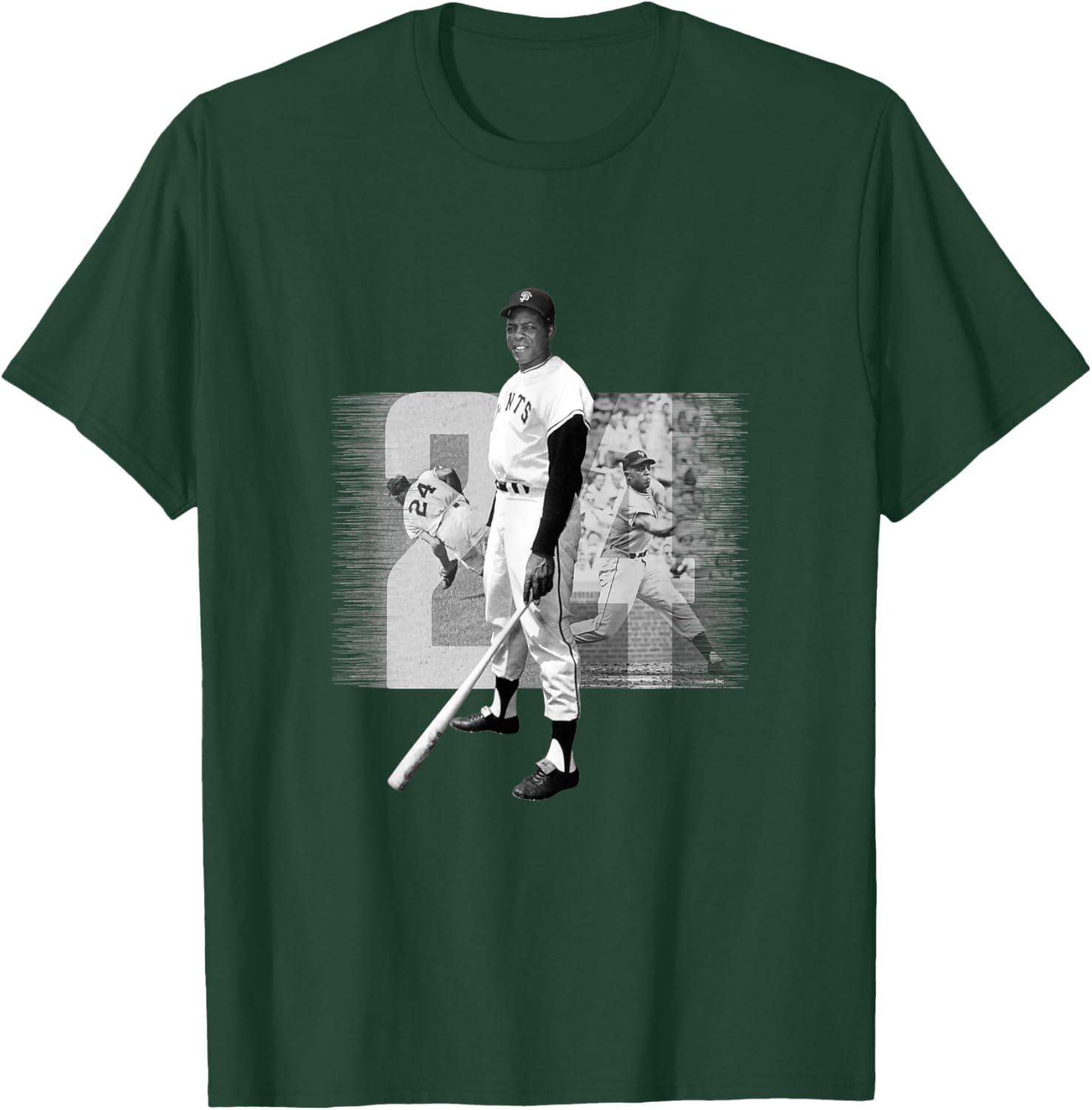 Willie Mays_001 T-Shirt - T-Shirt | Forest