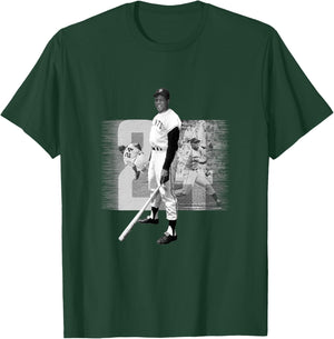 Willie Mays_001 T-Shirt - T-Shirt | Forest