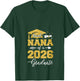 Women's Proud Nana of a 2026 Graduate Class of 2026 Graduation Party V-Neck T-Shirt - T-Shirt | Forest