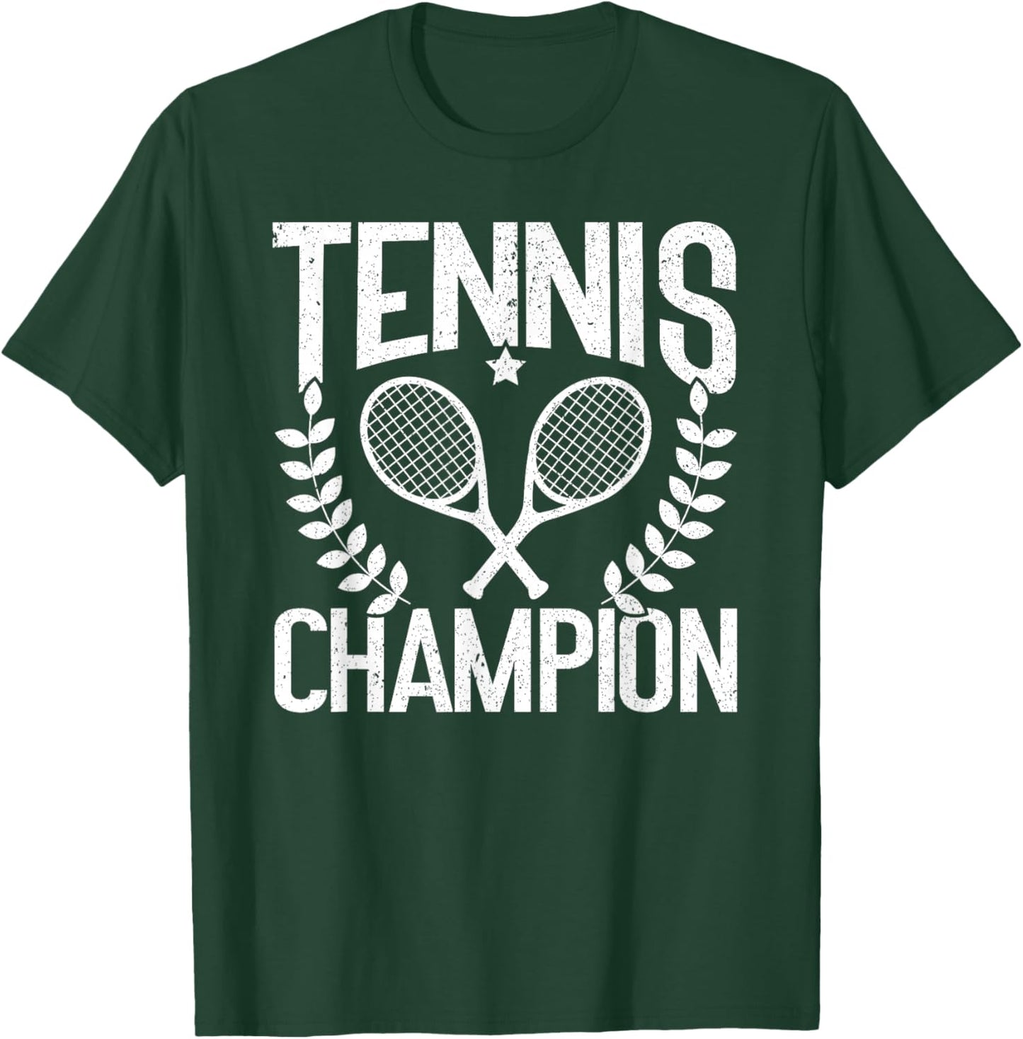Tennis Champion Funny Tennis T-Shirt - T-Shirt | Forest