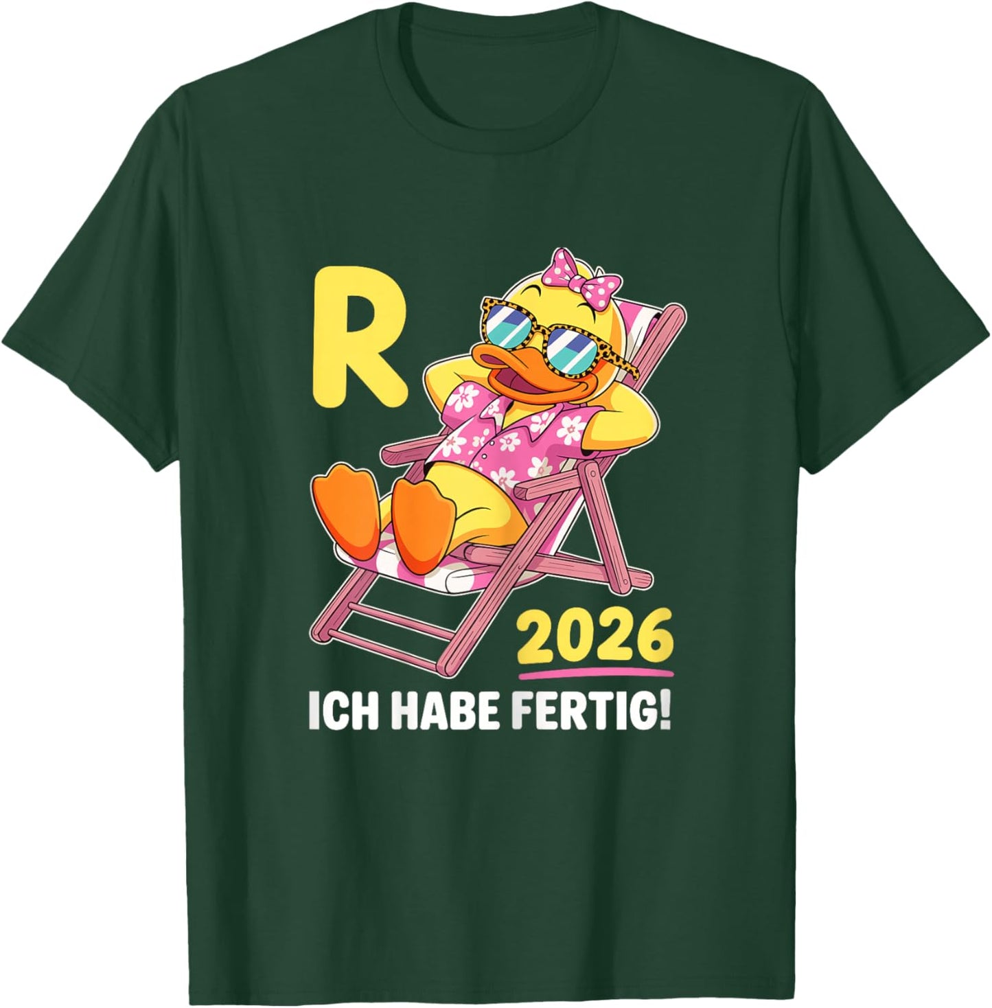 Duck I Have Ready Retirement Woman Retirement 2026 T-Shirt - T-Shirt | Forest