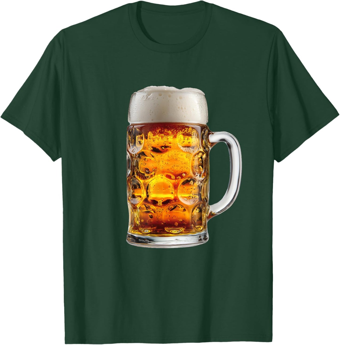 Beer Mug Funny Drinking Party Halloween Costume Graphic T-Shirt - T-Shirt | Forest