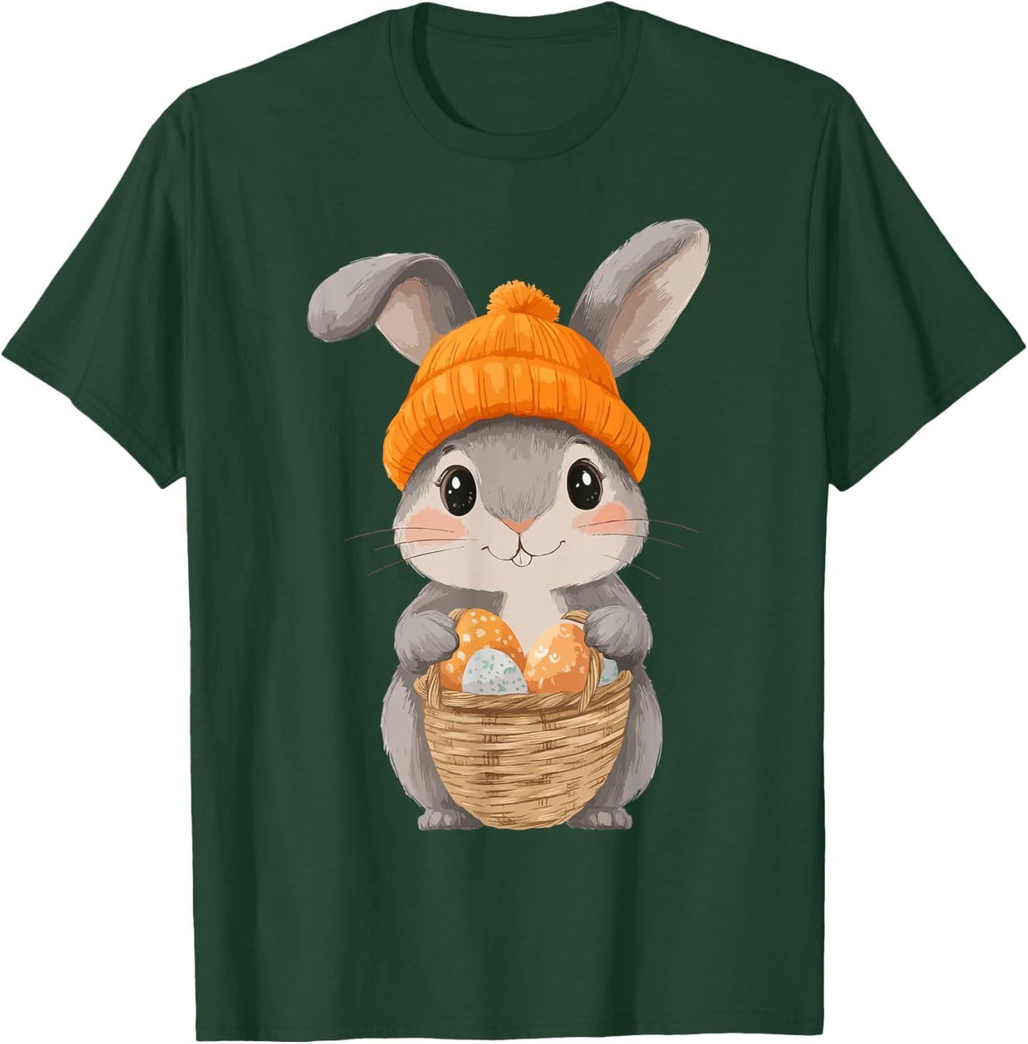 Easter Rabbit Costume Kids Girls Boys Decor Easter Bunny T-Shirt - T-Shirt | Forest