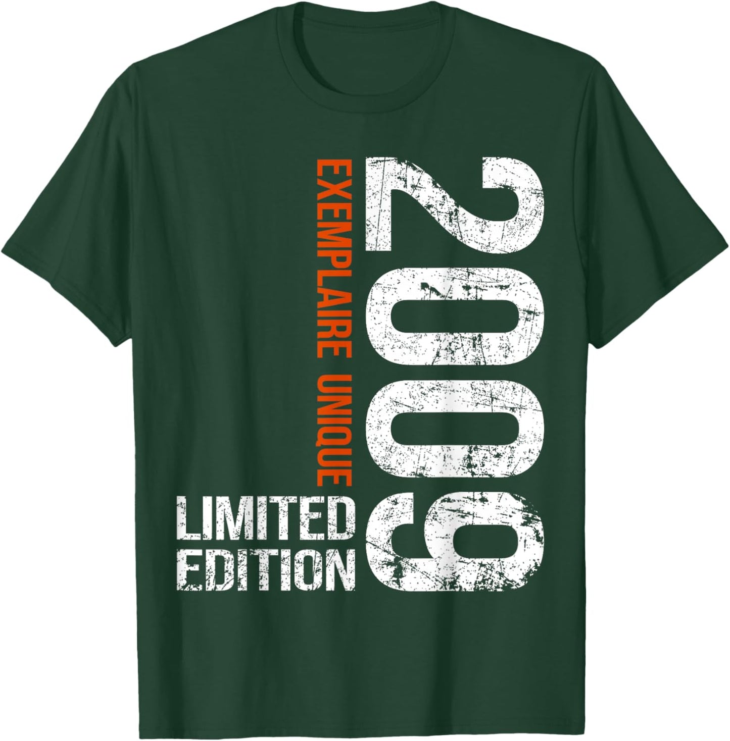 16th Anniversary 2009 Vintage 16 Years Boy and Girl 2009 T-Shirt - T-Shirt | Forest