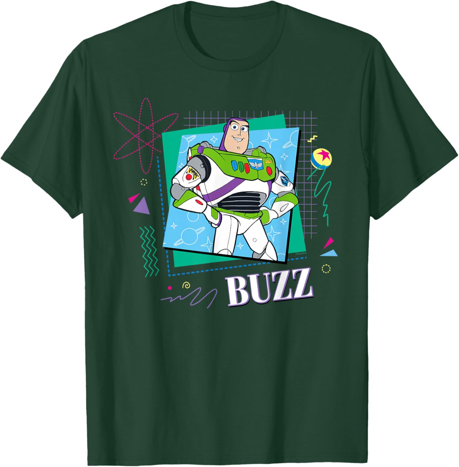Disney & Pixar’s Toy Story ’90s Couples Matching Buzz T-Shirt - T-Shirt | Forest